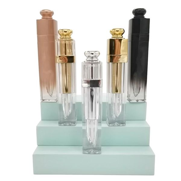 storage bottles & jars 5pcs luxury square 5ml empty gold silver gradient black lip gloss tube
storage bottles & jars 5pcs luxury square 5ml empty gold silver gradient black lip gloss tube