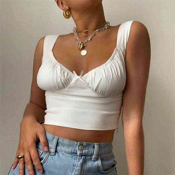 women summer crop tanks summer white ruched bow slim camis ladies wide strap tees skinny femme camisole
women summer crop tanks summer white ruched bow slim camis ladies wide strap tees skinny femme camisole