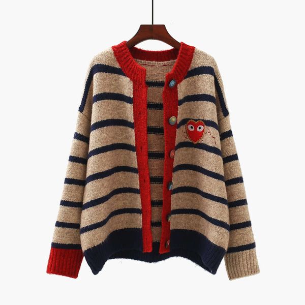 women's sweaters sweatersnet red stripe knitted cardigan women's spring wear thickened korean loose lazy sweater coat 7n43, White;black
women's sweaters sweatersnet red stripe knitted cardigan women's spring wear thickened korean loose lazy sweater coat 7n43, White;black