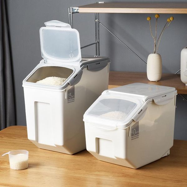 storage bottles & jars rice bucket sealed miscellaneous grain box 30 kg flour household cylinder large capacity
storage bottles & jars rice bucket sealed miscellaneous grain box 30 kg flour household cylinder large capacity