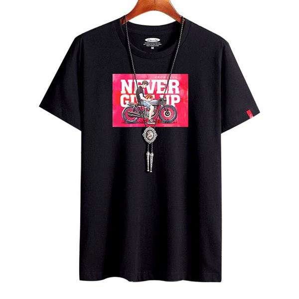 men's t-shirts t shirt men summer anime with print oversized cotton trend 2021 round neck crop loose short sleeves t-shirt, White;black
men's t-shirts t shirt men summer anime with print oversized cotton trend 2021 round neck crop loose short sleeves t-shirt, White;black