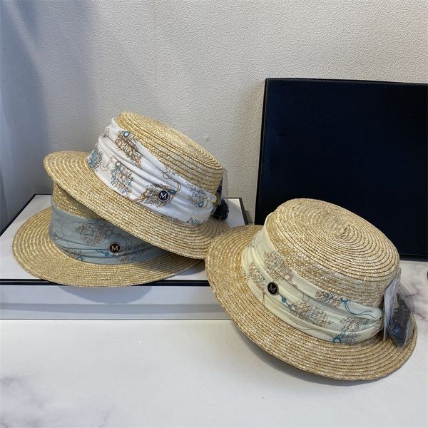 british wheat straw flat hat seaside holiday little fresh hat beach sunshade sunscreen hats children fashion straw hats zy, Blue;gray
british wheat straw flat hat seaside holiday little fresh hat beach sunshade sunscreen hats children fashion straw hats zy, Blue;gray