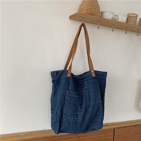 evening bags japanese literature and art washed denim canvas handbag large-capacity shopping shoulder bag fashion trend
evening bags japanese literature and art washed denim canvas handbag large-capacity shopping shoulder bag fashion trend