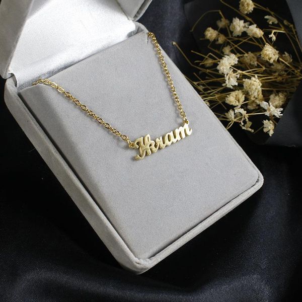 pendant necklaces stainless steel ikramname necklace waterproof ikram mother's christmas cosplay gift fcn2021042301, Silver
pendant necklaces stainless steel ikramname necklace waterproof ikram mother's christmas cosplay gift fcn2021042301, Silver