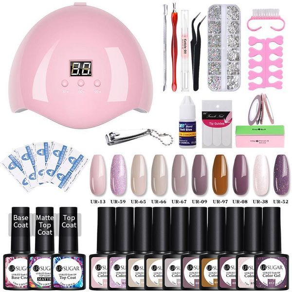 sugar nail set uv led lamp dryer with 6/8/12 pcs acrylic gel polish manicure tools kit soak off varnish kit1
sugar nail set uv led lamp dryer with 6/8/12 pcs acrylic gel polish manicure tools kit soak off varnish kit1