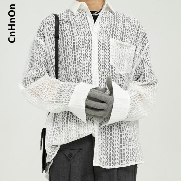 men's casual shirts summer products korean style letters full print trend shirt sunscreen m6-c-2378, White;black 
men's casual shirts summer products korean style letters full print trend shirt sunscreen m6-c-2378, White;black