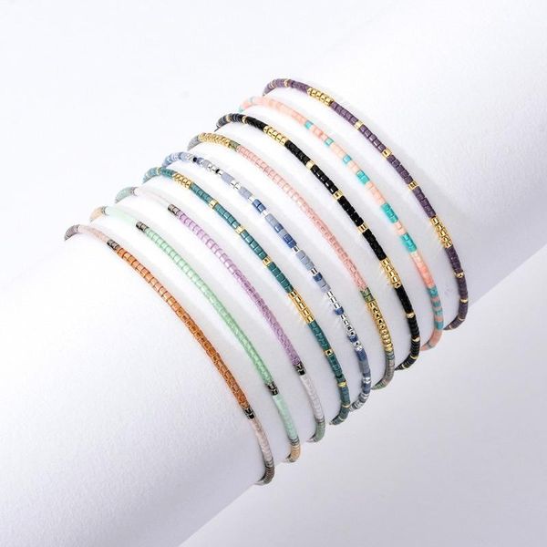 beaded, strands miyuki mini boho bracelet bohemian handmade charm bead bracelets for women wholesale jewelry armband pulseras, Black
beaded, strands miyuki mini boho bracelet bohemian handmade charm bead bracelets for women wholesale jewelry armband pulseras, Black