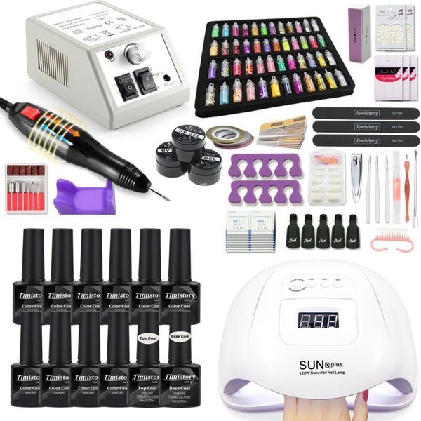 manicure set 10 pcs soak off nail gel polish kit with drill machine 120w uv led lamp base coat file tools set1
manicure set 10 pcs soak off nail gel polish kit with drill machine 120w uv led lamp base coat file tools set1