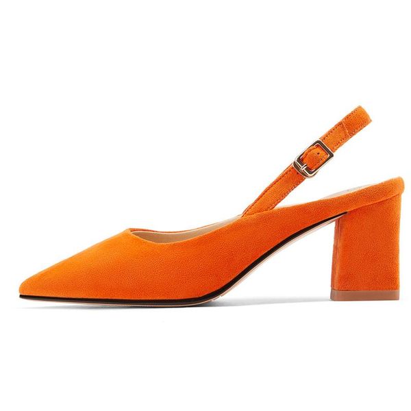 dress shoes suede ladies sandals casual medium heels elegant women's summer pointed toe slingbacks mules women, Black
dress shoes suede ladies sandals casual medium heels elegant women's summer pointed toe slingbacks mules women, Black