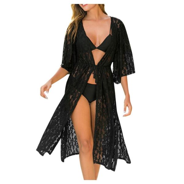 summer women hollow out see-through bikini long cover up swimsuit swimwear beach dress bathing suit cover-ups women's, White;black
summer women hollow out see-through bikini long cover up swimsuit swimwear beach dress bathing suit cover-ups women's, White;black