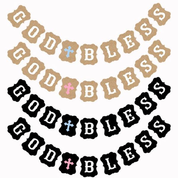 party decoration 1 set christening easter god bless cross kraft paper banner garland bunting boy girl baptism first holy
party decoration 1 set christening easter god bless cross kraft paper banner garland bunting boy girl baptism first holy