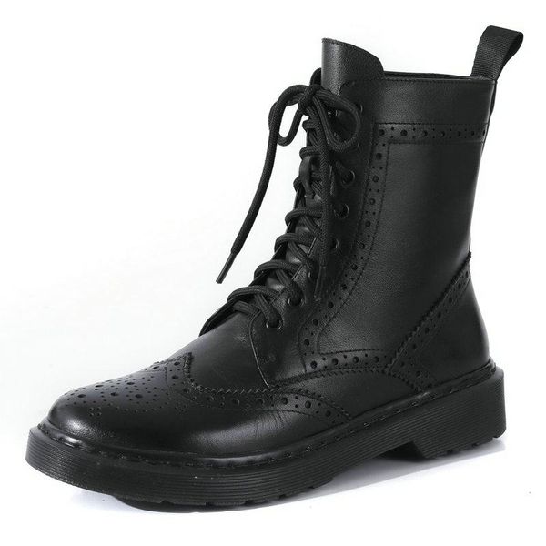 boots cross tied shoes woman 2021 fashion est low heels ankle women female genuine leather working casual sheos, Black
boots cross tied shoes woman 2021 fashion est low heels ankle women female genuine leather working casual sheos, Black
