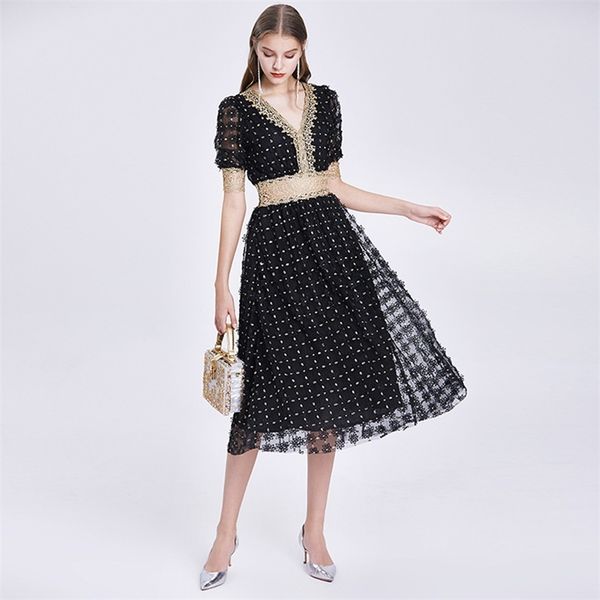 fashion summer vacation dress women's v neck embroidery flowers vintage elegant party dresses vestoidos 210520, Black;gray
fashion summer vacation dress women's v neck embroidery flowers vintage elegant party dresses vestoidos 210520, Black;gray