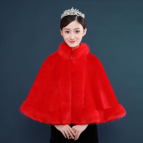 wraps & jackets fur faux winter bolero women bridal shawl wedding cape in stock cloaks coat jacket for evening party, White
wraps & jackets fur faux winter bolero women bridal shawl wedding cape in stock cloaks coat jacket for evening party, White