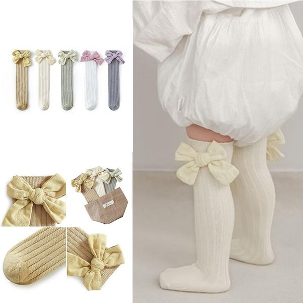 cute bows baby knee high socks solid color spring autumn girls long soft cotton toddler kids sock sokken, Pink;yellow
cute bows baby knee high socks solid color spring autumn girls long soft cotton toddler kids sock sokken, Pink;yellow