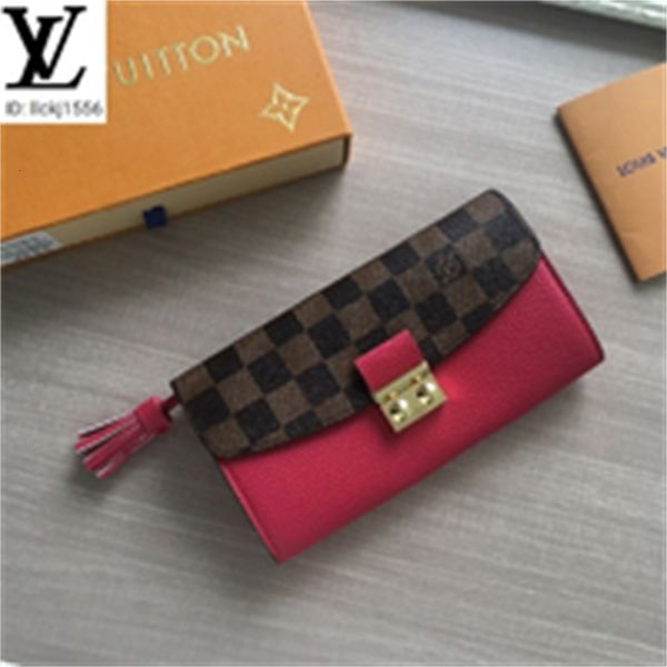 real new long brand wallet compact designer versatile flip luxury wallet men ouyi leather long m60207 chain wallets rose red purse clutches, Red;black
real new long brand wallet compact designer versatile flip luxury wallet men ouyi leather long m60207 chain wallets rose red purse clutches, Red;black