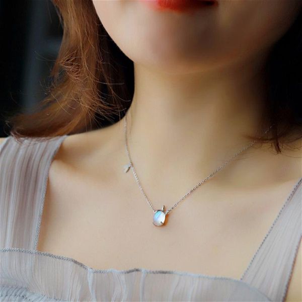 chains 925 sterling silver blue opal necklace dainty round gemstone pendant delicate handmade vintage jewelry for classy women
chains 925 sterling silver blue opal necklace dainty round gemstone pendant delicate handmade vintage jewelry for classy women