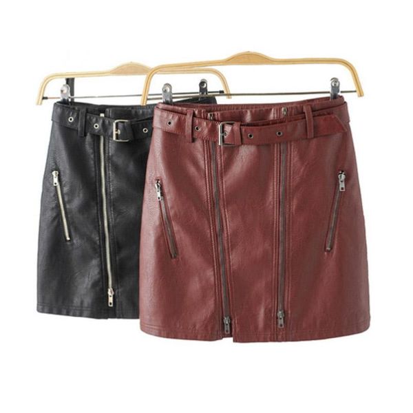 skirts solid pu leather skirt high waist red mini irregular zipper fashion slimming 2021 women autumn, Black
skirts solid pu leather skirt high waist red mini irregular zipper fashion slimming 2021 women autumn, Black