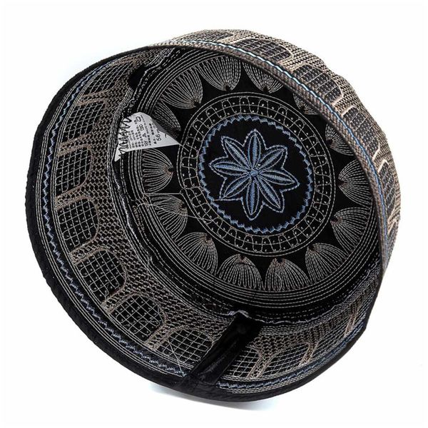 mens muslim prayer caps black islamic hats handsome india ethnic clothing arab musulman fashion accessories african head hats, Blue;gray
mens muslim prayer caps black islamic hats handsome india ethnic clothing arab musulman fashion accessories african head hats, Blue;gray