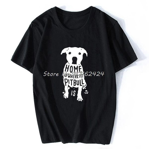 men's t-shirts home is where my pitbull quote xmas christmas funny mens t shirt tshirt men cotton short sleeve t-shirt, White;black
men's t-shirts home is where my pitbull quote xmas christmas funny mens t shirt tshirt men cotton short sleeve t-shirt, White;black