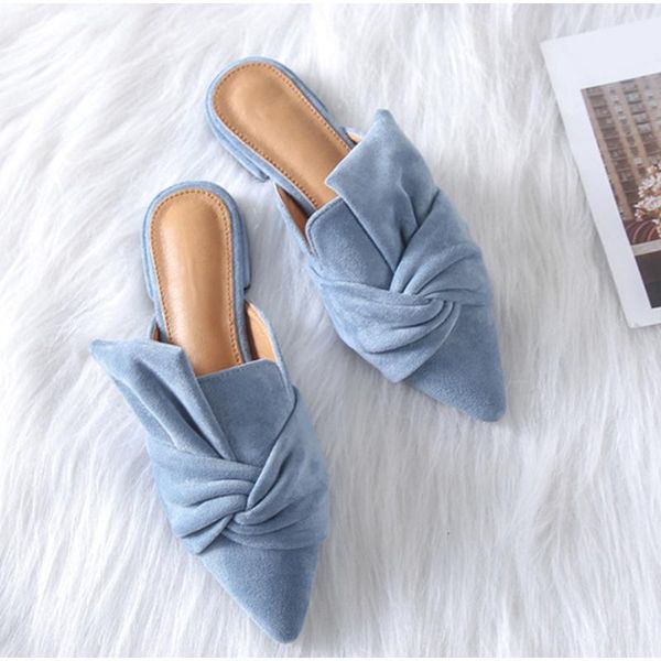 slippers autumn women flock bowtie female mules fashion low heels shoe pointed toe plus size elegant woman slipper, Black
slippers autumn women flock bowtie female mules fashion low heels shoe pointed toe plus size elegant woman slipper, Black