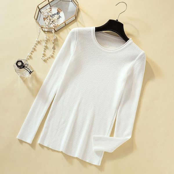women's sweaters borisovich women sweater casual pullovers autumn fashion o-neck long sleeve elastic knitted ladies jumpers n1545, White;black
women's sweaters borisovich women sweater casual pullovers autumn fashion o-neck long sleeve elastic knitted ladies jumpers n1545, White;black