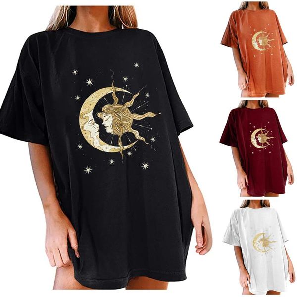 women's t-shirt harajuku moon star printed women tshirt kawaii streetwear punk summer short sleeve loose female casual t-shirts#f4, White
women's t-shirt harajuku moon star printed women tshirt kawaii streetwear punk summer short sleeve loose female casual t-shirts#f4, White