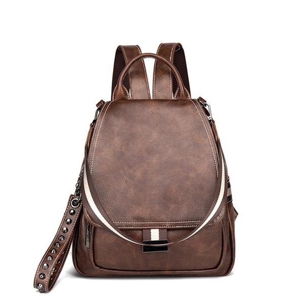 large capacity women backpack leather rivet female bolsa shoulder bags vintage multiple carry retro style
large capacity women backpack leather rivet female bolsa shoulder bags vintage multiple carry retro style