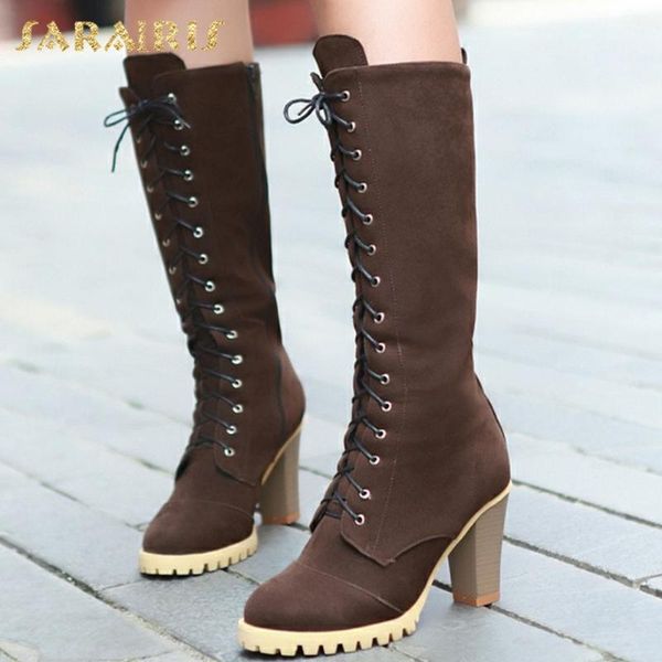 boots dropship 2021 vintage high heels shoelaces knee winter shoes women, Black 
boots dropship 2021 vintage high heels shoelaces knee winter shoes women, Black