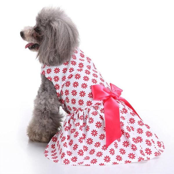 dog apparel pet puppy flower print bowtie dress soft party clothes costume chihuahua skirt pets supplies
dog apparel pet puppy flower print bowtie dress soft party clothes costume chihuahua skirt pets supplies