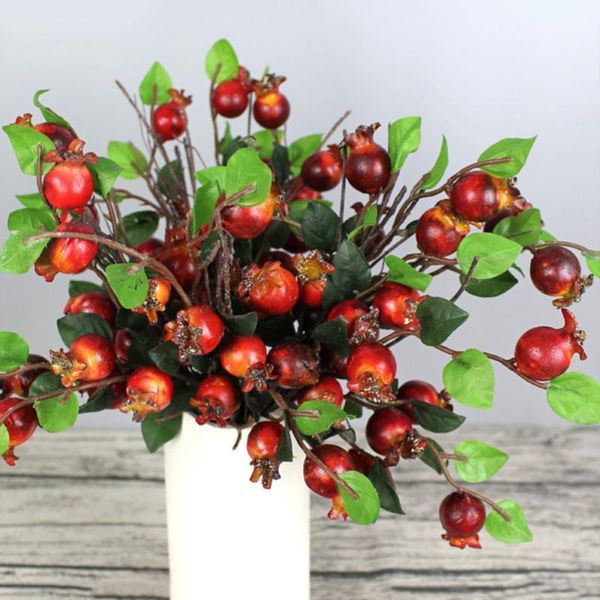 decorative flowers & wreaths group of 5 artificial rosehip berries simulation pomegranate fruit floral accessories (red)
decorative flowers & wreaths group of 5 artificial rosehip berries simulation pomegranate fruit floral accessories (red)