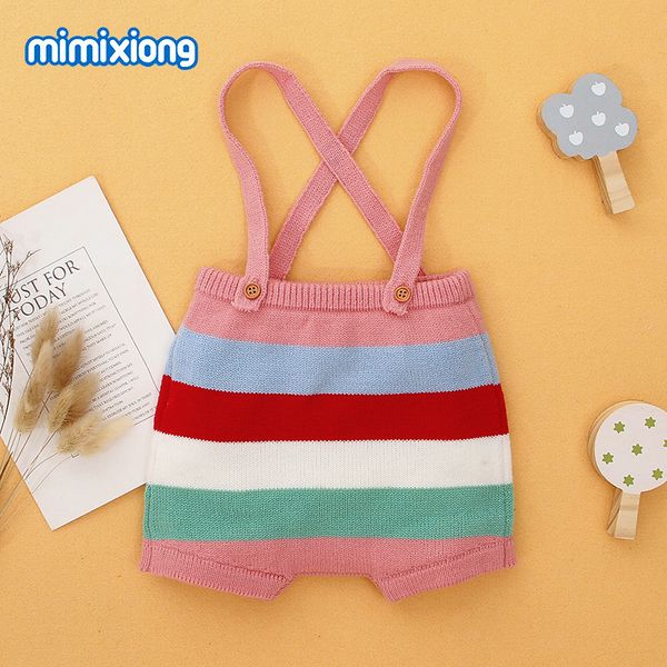 factory wholesale baby girls knitted rainbow suspender pants, Blue 
factory wholesale baby girls knitted rainbow suspender pants, Blue