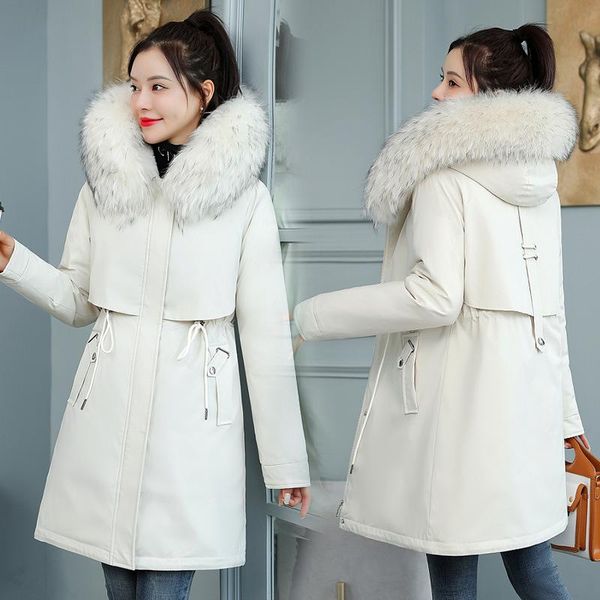 women's jackets 2021 winter jacket parkas women glossy down cotton hooded parka warm female padded casual outwear p985, Black;brown
women's jackets 2021 winter jacket parkas women glossy down cotton hooded parka warm female padded casual outwear p985, Black;brown