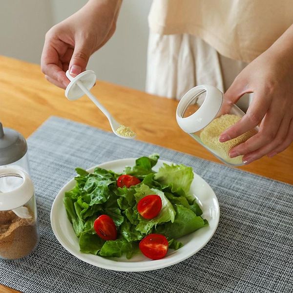 storage bottles & jars plastic condiment tins salt container spice jar with lid spoon set seal box pepper seasoning kitchen organi
storage bottles & jars plastic condiment tins salt container spice jar with lid spoon set seal box pepper seasoning kitchen organi
