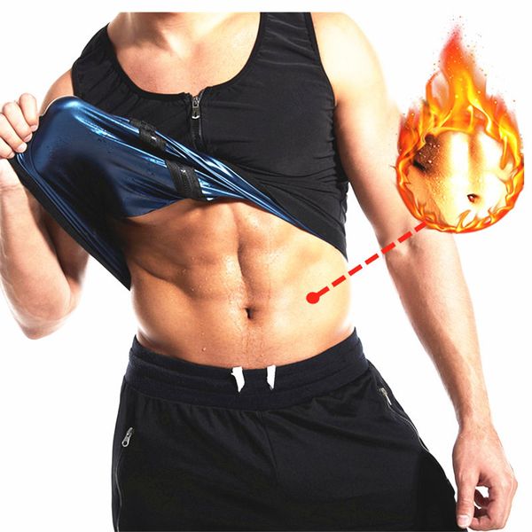 men sweat vest zipper slimming body shaper workout tank shapewear weight loss shirt weightloss running sauna suit, Black;brown
men sweat vest zipper slimming body shaper workout tank shapewear weight loss shirt weightloss running sauna suit, Black;brown