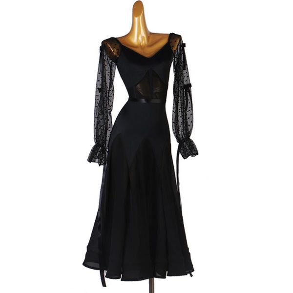 stage wear ballroom dance dress sling big swing skirt performance clothes profession custom child high-end waltz competition clothing, Black;red
stage wear ballroom dance dress sling big swing skirt performance clothes profession custom child high-end waltz competition clothing, Black;red