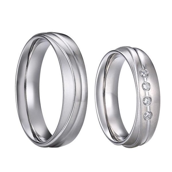 wedding rings for men and women lover's alliance couple anniversary statement ring silver color stainless steel jewelry, Slivery;golden
wedding rings for men and women lover's alliance couple anniversary statement ring silver color stainless steel jewelry, Slivery;golden