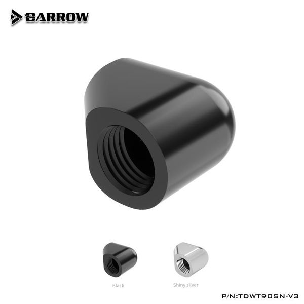 barrow double internal g1/4'' thread 90 degree fitting adapter water cooling adaptors tdwt90sn-v3 fans & coolings
barrow double internal g1/4'' thread 90 degree fitting adapter water cooling adaptors tdwt90sn-v3 fans & coolings