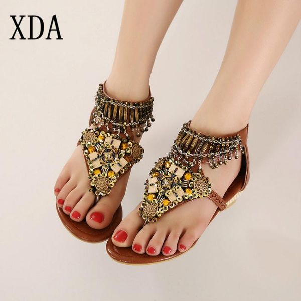 summer shoes women sandals bohemian beading crystal sandalias female bead pendant beach size 35-40 b84, Black
summer shoes women sandals bohemian beading crystal sandalias female bead pendant beach size 35-40 b84, Black
