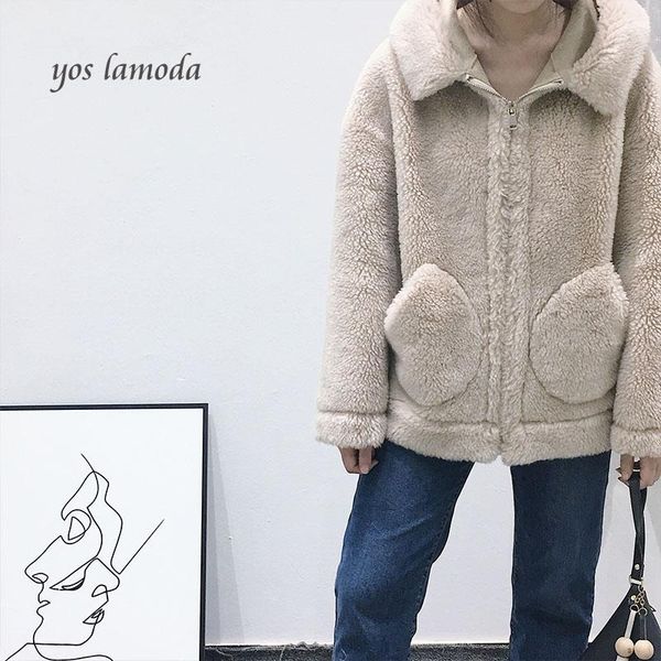 women's fur & faux 2021 winter fashion street womens coat real sheep oversized jacket thick warm outerwear with hoods, Black
women's fur & faux 2021 winter fashion street womens coat real sheep oversized jacket thick warm outerwear with hoods, Black