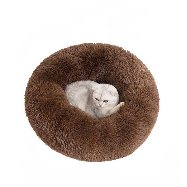 kennels & pens multicolor pet kennel for autumn and winter plush warmth round cat bed deep sleep general dog supplies
kennels & pens multicolor pet kennel for autumn and winter plush warmth round cat bed deep sleep general dog supplies