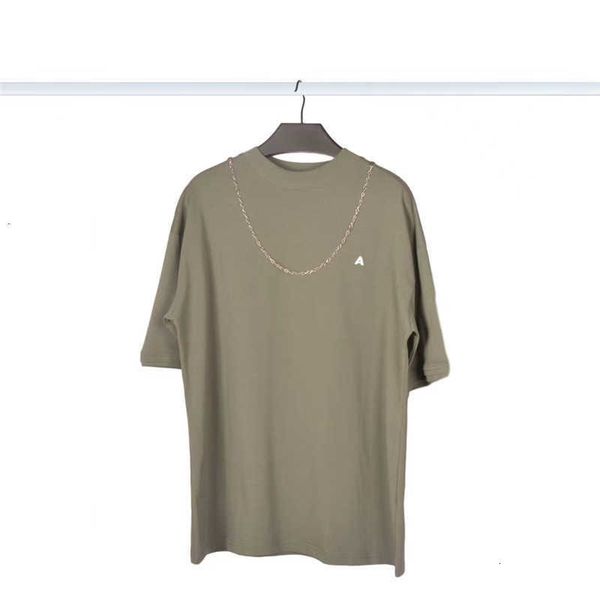 women's t-shirt chain design t-shirt men women 1:1 high-quality a embroidery tees hip hop oversize ambush t-shirts xc5f, White
women's t-shirt chain design t-shirt men women 1:1 high-quality a embroidery tees hip hop oversize ambush t-shirts xc5f, White