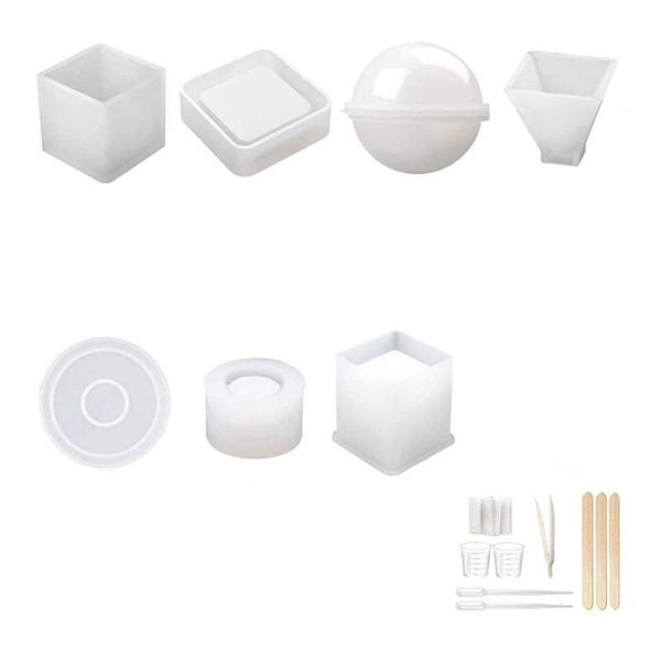 craft tools resin molds silicone kit,epoxy mold including sphere,pyramid,square,round, used for create art,diy,ashtrays
craft tools resin molds silicone kit,epoxy mold including sphere,pyramid,square,round, used for create art,diy,ashtrays