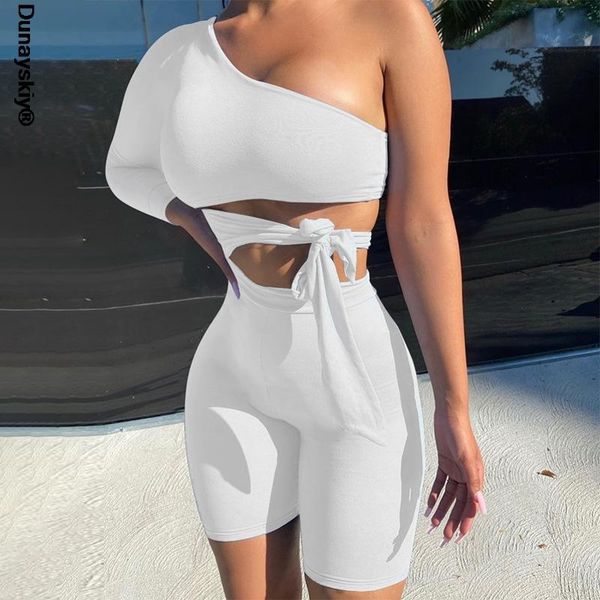women's tracksuits one shoulder crop 2 two piece set women outfits summer solid bodycon biker shorts matching sets, Gray
women's tracksuits one shoulder crop 2 two piece set women outfits summer solid bodycon biker shorts matching sets, Gray