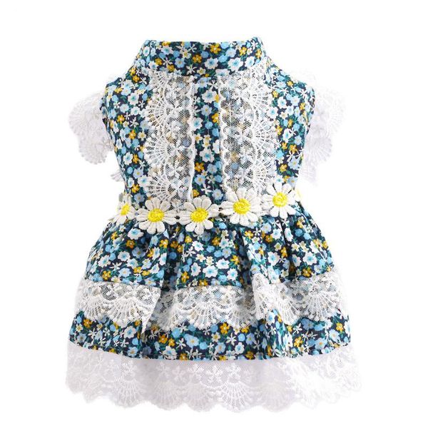 dog apparel clothing skirt with broken flowers casual cat suit printed lace pet clothes
dog apparel clothing skirt with broken flowers casual cat suit printed lace pet clothes