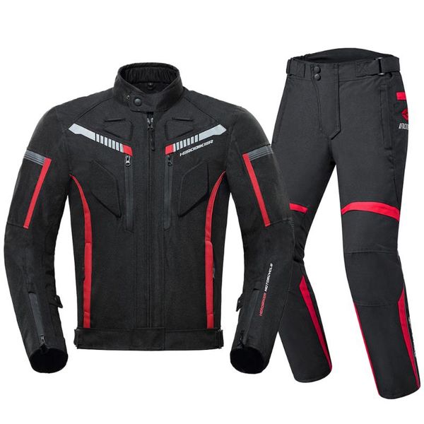 racing jackets herobiker men motorcycle jacket +pants waterproof moto motocross suit windproof motorbike riding protection, Black;red
racing jackets herobiker men motorcycle jacket +pants waterproof moto motocross suit windproof motorbike riding protection, Black;red