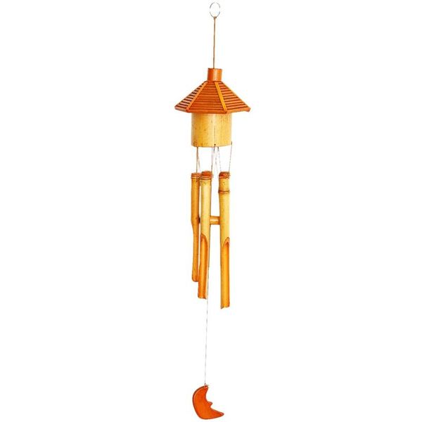 decorative objects & figurines bamboo wind chime outdoor bell tubes for or indoor garden décor, handmade natural soothing sound
decorative objects & figurines bamboo wind chime outdoor bell tubes for or indoor garden décor, handmade natural soothing sound