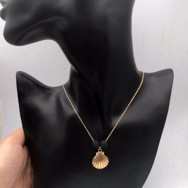 pendant necklaces 1pcs nature lava stone essential oil diffuser necklace jewelry shell yoga tiny chain, Silver
pendant necklaces 1pcs nature lava stone essential oil diffuser necklace jewelry shell yoga tiny chain, Silver