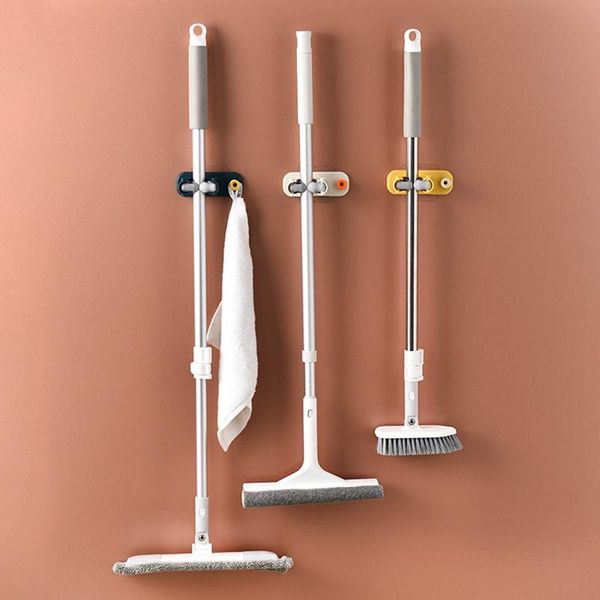 1pc punch wall-mounted mop holder broom household viscose storage hanger kitchen bathroom hooks & rails
1pc punch wall-mounted mop holder broom household viscose storage hanger kitchen bathroom hooks & rails