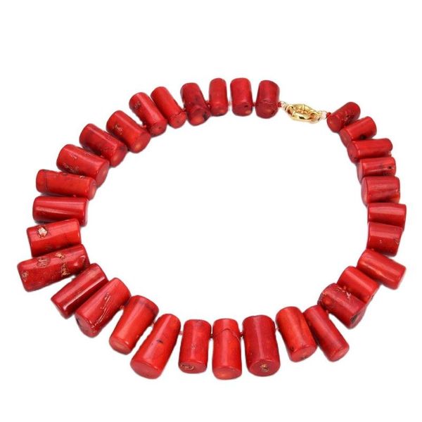 chokers jk 18" baroque drilled cylinder branches red coral bamboo stick pikes tribal necklace lady jewelry, Golden;silver
chokers jk 18" baroque drilled cylinder branches red coral bamboo stick pikes tribal necklace lady jewelry, Golden;silver